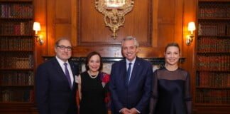 Alberto Fernández se reunió con la presidenta del Council of the Americas