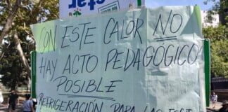 Ola de calor: denuncian la falta de condiciones en escuelas porteñas
