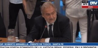 Dictamen unificado al proyecto que busca fortalecer la justicia penal federal en Santa Fe
