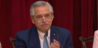 Enfático discurso del Presidente ante la Asamblea Legislativa