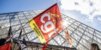 Francia: las protestas bloquearon el ingreso al Louvre