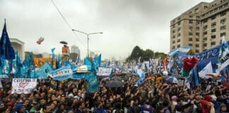 Marcha a Tribunales: «Democracia o mafia judicial»