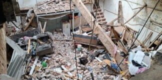 Derrumbe en Floresta: dos muertos y varios heridos Derrumbe en Floresta