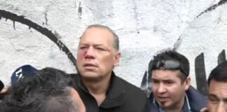 Golpes y piedrazos a Berni en Lomas del Mirador