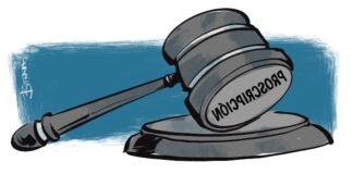 Proscripción y régimen de facto
