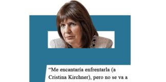 “Me encantaría enfrentarla (a Cristina Kirchner), pero no se va a presentar”