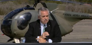 Alberto Fernández rubricó la construcción de un aeropuerto de carga en Moreno