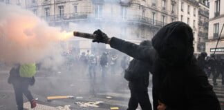 Día del trabajador teñido por la reforma previsional Dia del trabajador en Francia