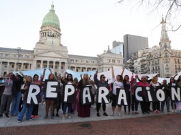 Primera marcha travestis trans por una "Ley de Reparación Histórica”