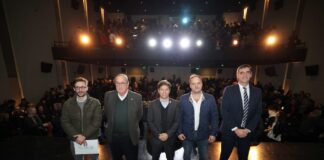 Maggiotti y Kicillof presentaron un importante proyecto habitacional en Tandil