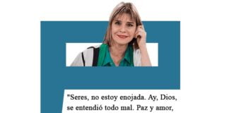 Fabiana Cantilo aclaró sus dichos sobre la serie de Fito Páez: «No estoy enojada» fabiana cantilo