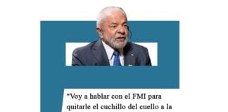 Lula: «Voy a hablar con el FMI para quitarle el cuchillo del cuello a la Argentina»