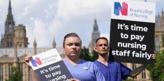 Protestas en Europa en el Día del Trabajador