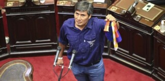 Vilca: “La reforma constitucional de Morales busca prohibir el derecho a la protesta social”