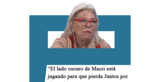 Elisa ‘Lilita’ Carrió: «El lado oscuro de Macri está jugando para que pierda Juntos por el Cambio»