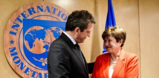 Funcionarios de Economía y técnicos del FMI continúan trabajando en Washington FMI-Massa