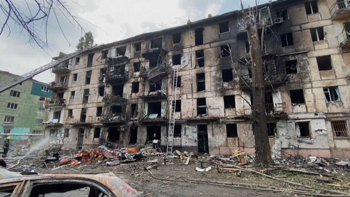 Rusia-Ucrania Rusia ataca a Kiev con misiles en medio del inicio de la misión de paz de lideres africanos