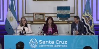 Cristina, Alicia y Katopodis inauguraron ampliación de hospital en Santa Cruz