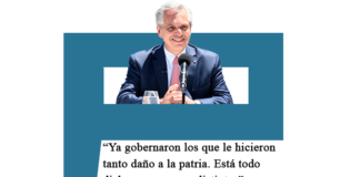 Alberto Fernández: «Ya gobernaron los que le hicieron tanto daño a la patria. Está todo dicho, somos muy distintos»