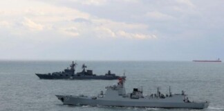 China inició ejercicios militares con fuego real al norte de Taiwán China