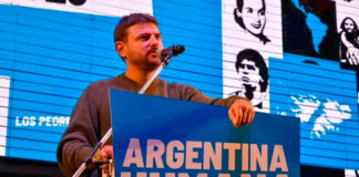 Grabois: «Todo el sistema político se corrió a la derecha» Juan Grabois