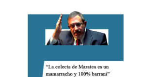 Carlos Maslatón: «La colecta de Maratea es un mamarracho y 100% barrani»