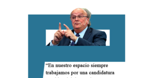 José ‘Vasco’ de Mendiguren: «En nuestro espacio siempre trabajamos por una candidatura presidencial de Sergio»
