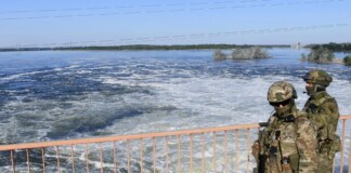 Acusaciones mutuas entre Rusia y Ucrania por la destrucción de una represa destrucción de represa