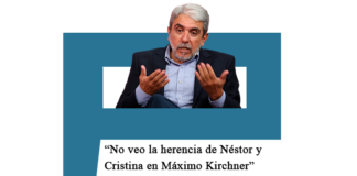 Aníbal Fernández: “No veo la herencia de Néstor y Cristina en Máximo Kirchner” Aníbal Fernández: “No veo la herencia de Néstor y Cristina en Máximo Kirchner”
