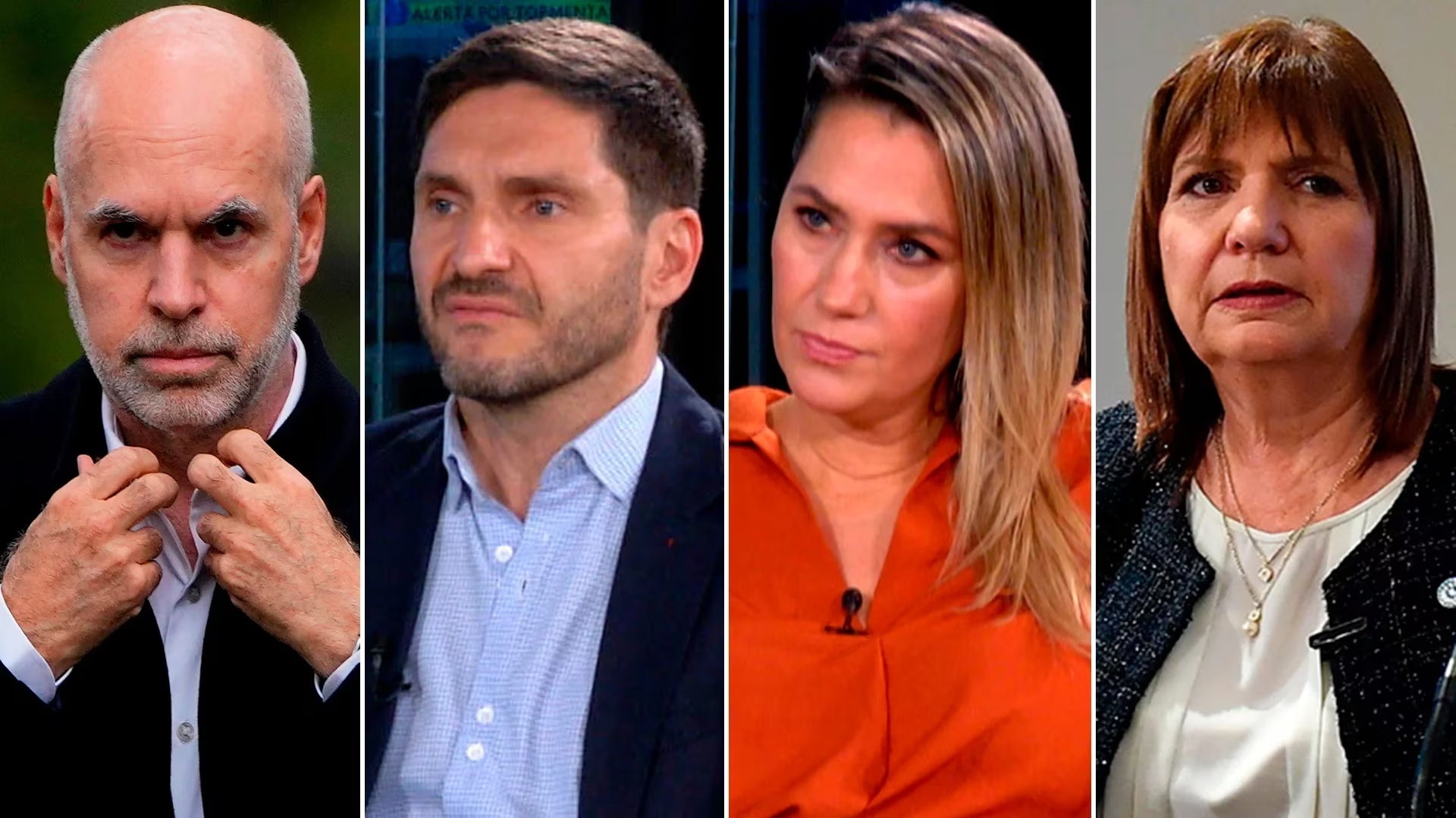 Bullrich versus Larreta y Losada versus Pullaro