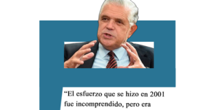 López Murphy: «El esfuerzo que se hizo en 2001 fue incomprendido, pero era necesario»