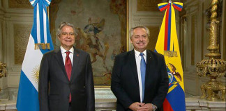 Alberto Fernández mantuvo una reunión bilateral con Guillermo Lasso Alberto Fernández mantuvo una reunión bilateral con Guillermo Lasso