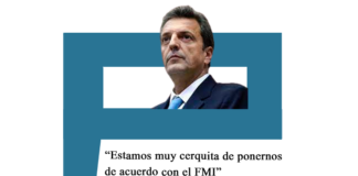 Sergio Massa: «Estamos muy cerquita de ponernos de acuerdo con el FMI»