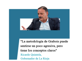 Ricardo Quintela: "La metodología de Grabois puede sentirse un poco agresiva, pero tiene los conceptos claros"