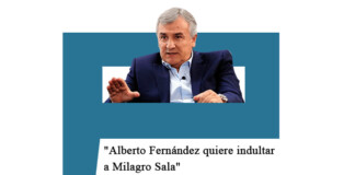 Gerardo Morales: «Alberto Fernández quiere indultar a Milagro Sala» Gerardo Morales: "Alberto Fernández quiere indultar a Milagro Sala"