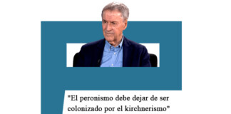 Juan Schiaretti: «El peronismo debe dejar de ser colonizado por el kirchnerismo» Juan Schiaretti: "El peronismo debe dejar de ser colonizado por el kirchnerismo"