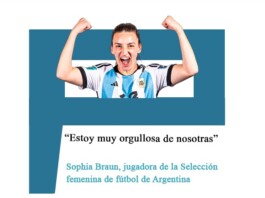 "Estoy muy orgullosa de nosotras"