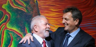Massa se reúne en Brasil con Lula para trabajar en el comercio bilateral derecha