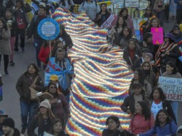 Llega a CABA la marcha del "Malón de la Paz"