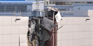 Rusia derribó un dron en el centro de Moscú Rusia derribó un dron en el centro de Moscú