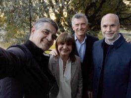 La selfie de unidad en la Ciudad