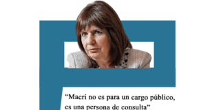 Bullrich: «Macri no es para un cargo público, es una persona de consulta» Bullrich