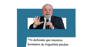 Lula: «Yo defiendo que nuestros hermanos de Argentina puedan participar de los BRICS» Lula