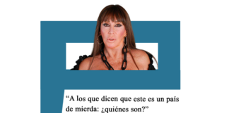 Moria Casan: «A los que dicen que este es un país de mierda: ¿quiénes son?»