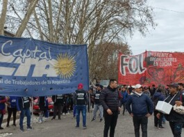 organizaciones sociales se manifestaron