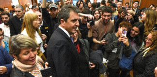 "La defensa de la vida y del ambiente deben ser centrales" a la hora de discutir qué modelo de sociedad construir, aseguró el ministro de economía y candidato presidencial de UxP.