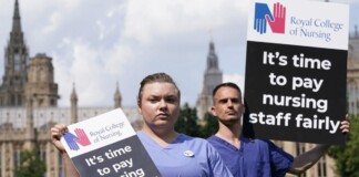 Huelga histórica de médicos y residentes en el Reino Unido Huelga en el Reino Unido
