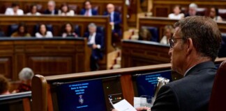 La derecha española perdió la primera votación para formar Gobierno Alberto Núñez Feijóo