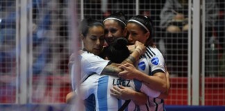 Argentina clasificó a semifinales de la Copa América Femenina de Futsal Futsal