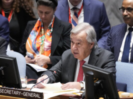 jefe de la ONU Antonio Guterres